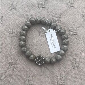 Park Lane Charcoal Beaded Bracelet